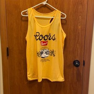 Coors Banquet Tank